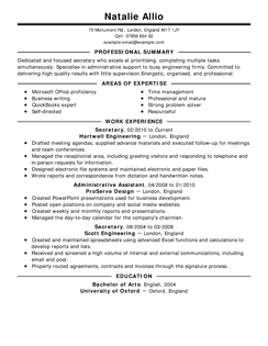 resume now examples