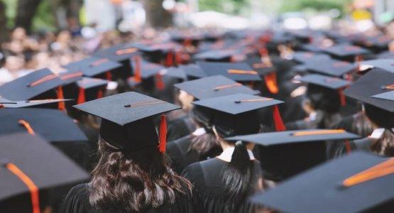 Students who are at their graduation