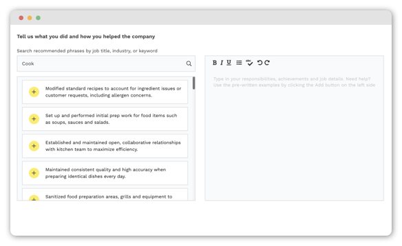 Find the right words Find the right words