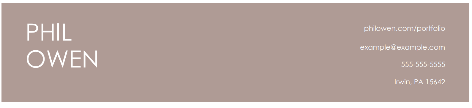 header section of a cover letter contemporary 2