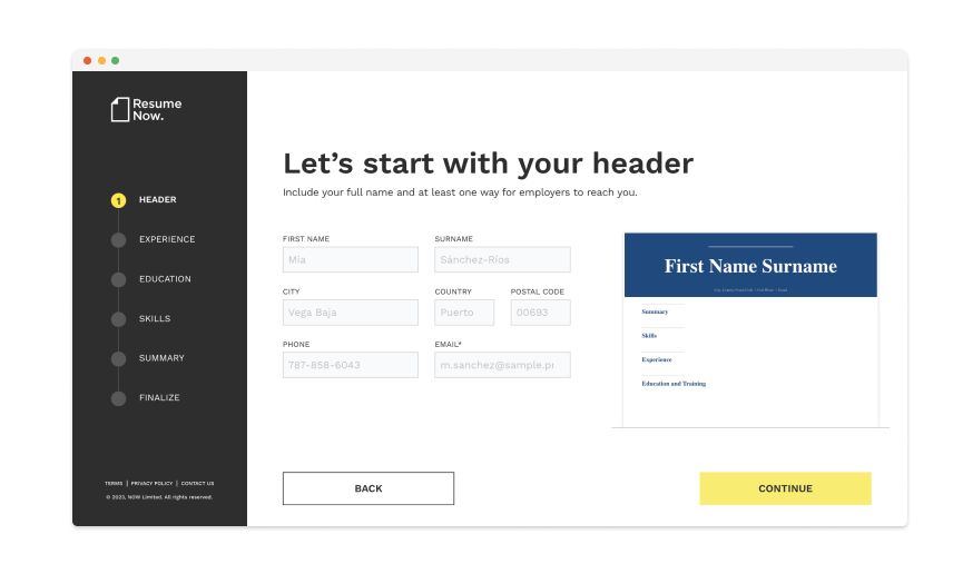resume-now-builder