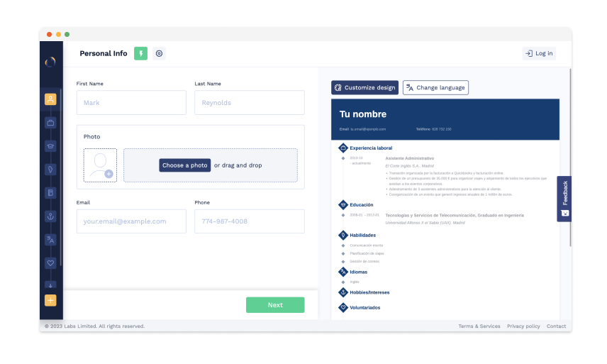 resumelab-resume-builder