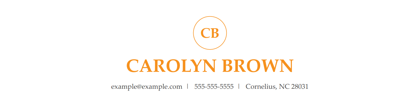 header-section-of-a-resume