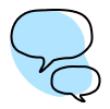 Chat icon Light
