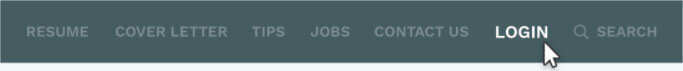 Highlight login button