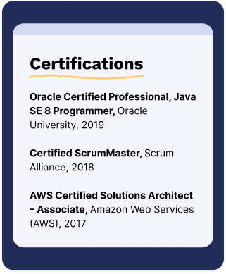 Certifications Mobile