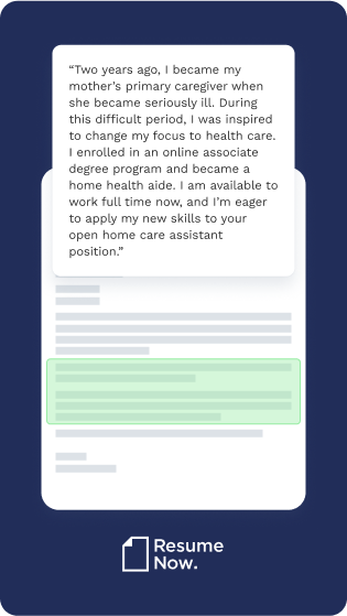 Cover Lettter Paragraphs  Mobile