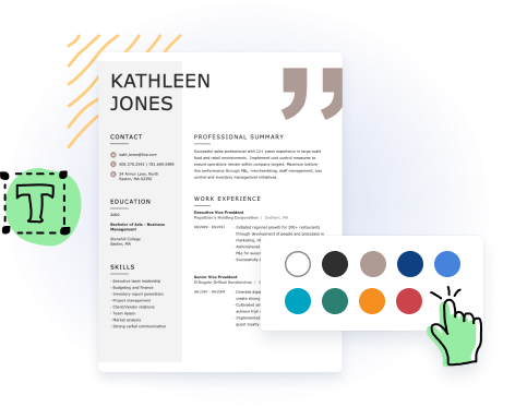 Format your finished resume