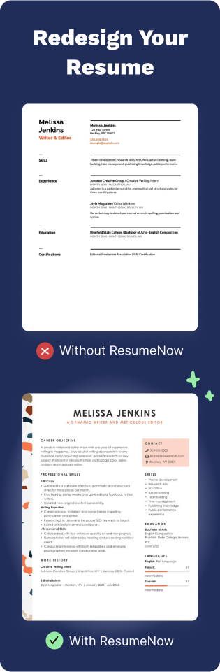 Redesign Your Resume Mobile