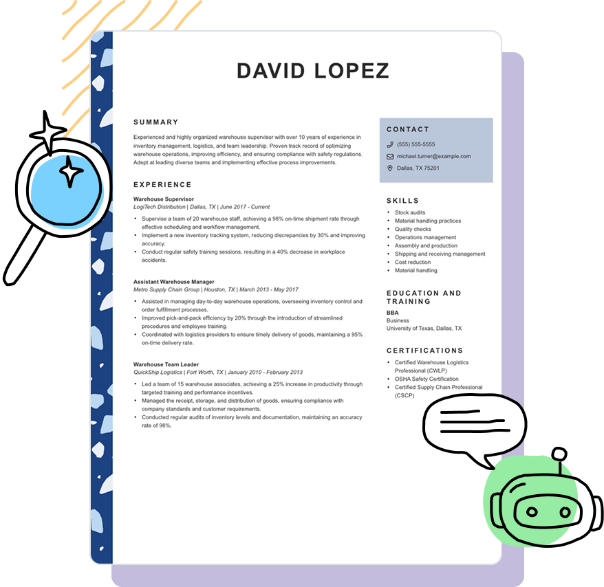 Ai resume review hero