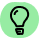 Icon light bulb