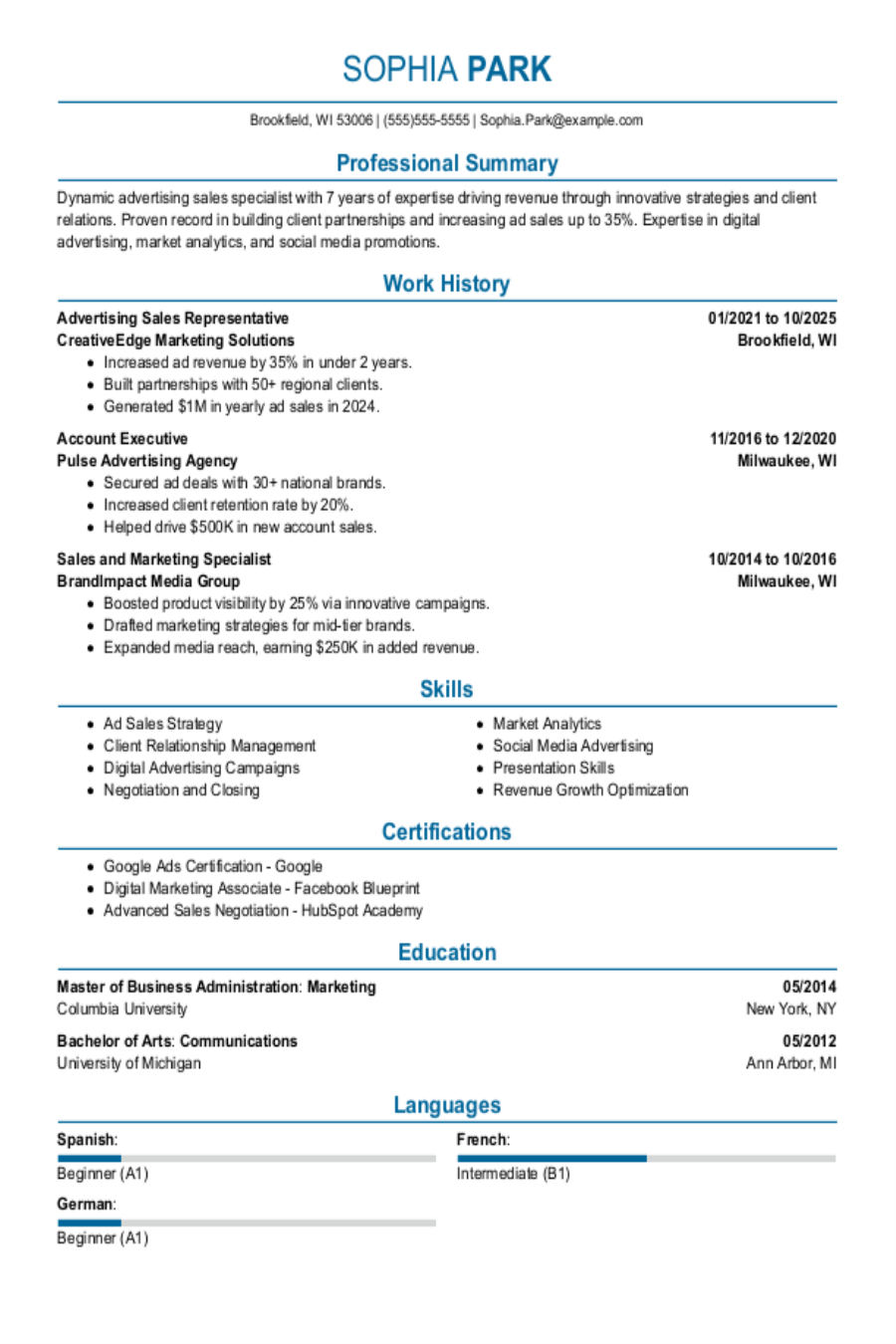 Car Salesperson Resume: Examples, Templates & Tips for 2025