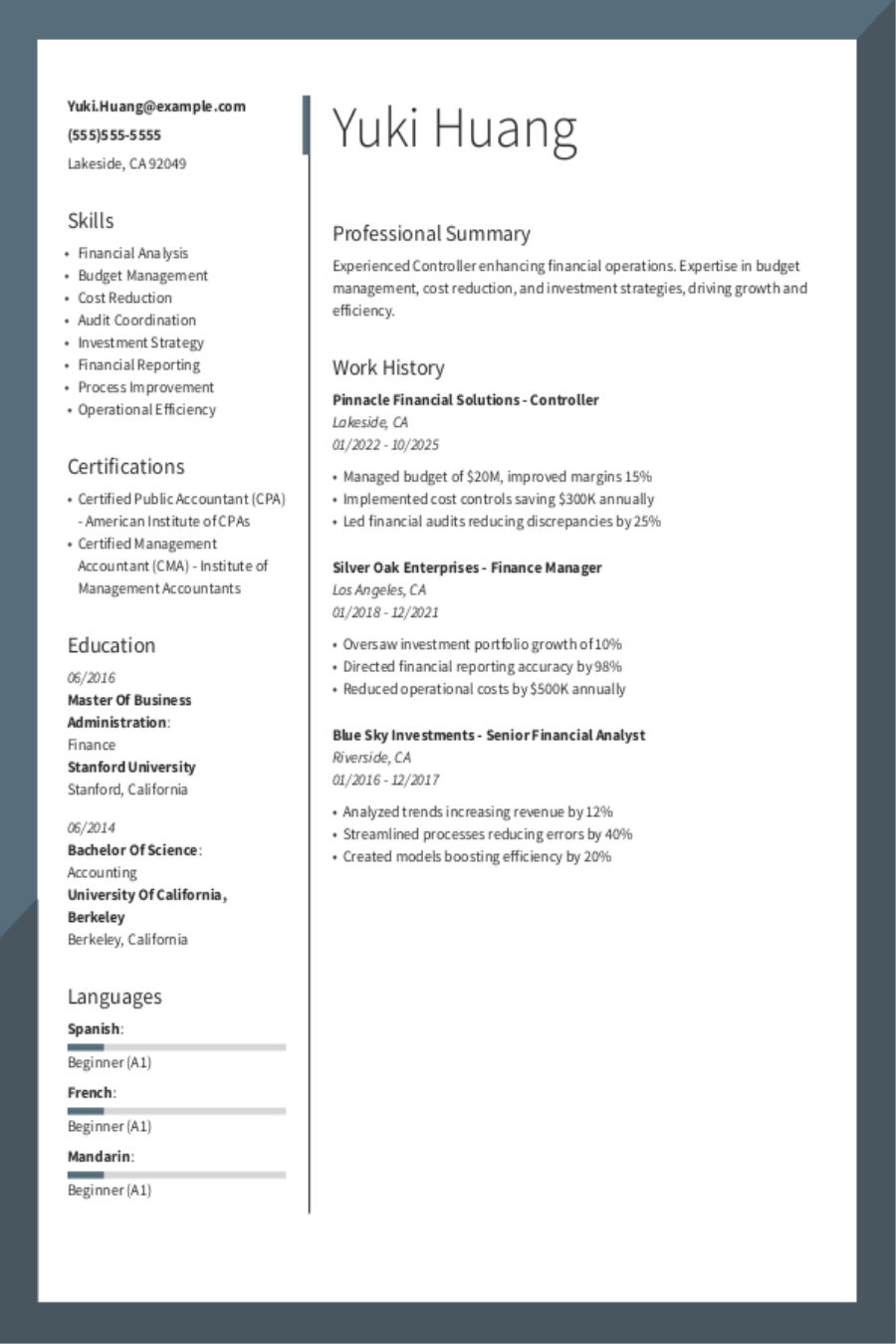 Builder Resume: Examples & Templates Builder Resume: Examples & Templates