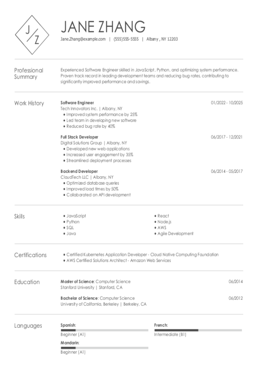 Professional Engineer Resume: Examples, Templates & Tips for 2025