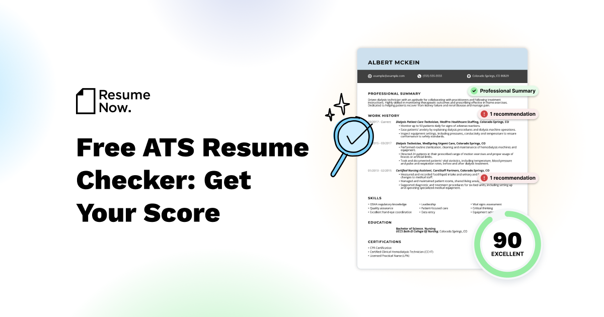 Free ATS Resume Checker: Scan & Score With AI Help