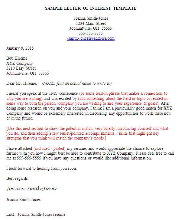 Letter To Prospective Employers from www.resume-now.com