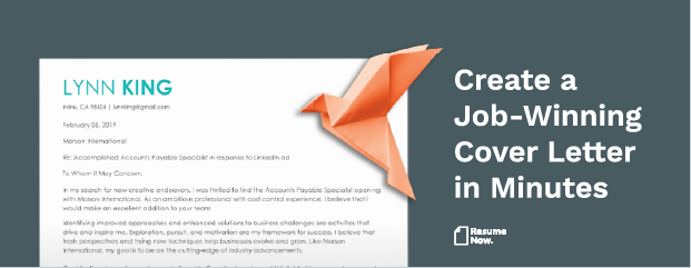 Professional Cover Letter Examples To Get Hired In 2020 Resume Now