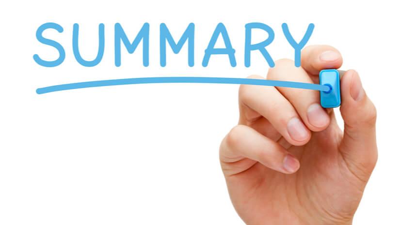 resume summary section