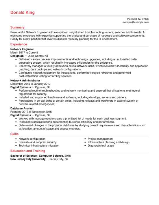 professional resume builder service