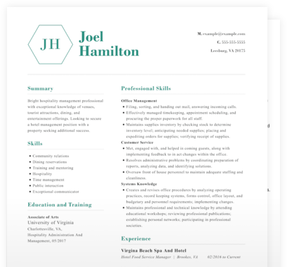 how to write functional resume