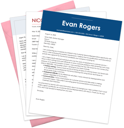 cover letter template cv banner template image