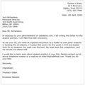 Cover letter example 1