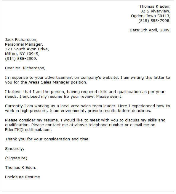 An Example Of A Business Letter from www.resume-now.com