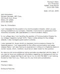 Cover letter example 4