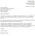 Cover letter example 4