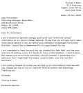 Cover letter example 6