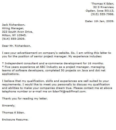 Software Engineering Cover Letter Examples from www.resume-now.com