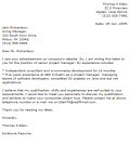 Cover letter example 2
