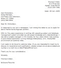 Cover letter example 4