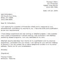 Cover letter example 1