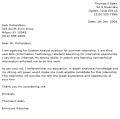 information technology cover letter free example