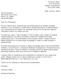 information technology cover letter sample