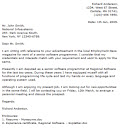 Cover letter example 2