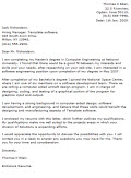 Cover letter example 4