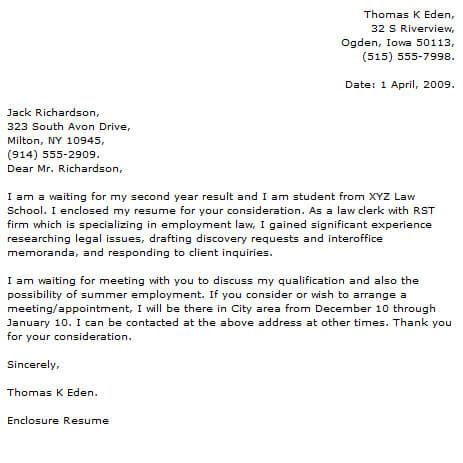 Sample Letter To Attorney from www.resume-now.com