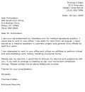 medical cover letter sample writing