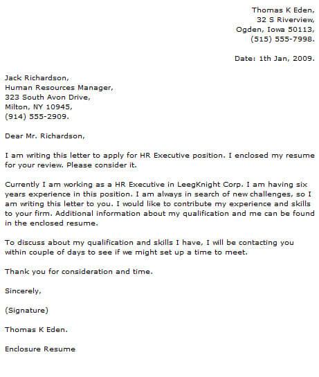 Sample Human Resources Manager Cover Letter from www.resume-now.com