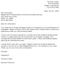 Cover letter example 1