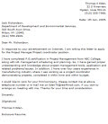 Cover letter example 2
