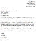 Cover letter example 3
