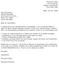 Cover letter example 4