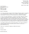 public relations account executive cover letter free sample