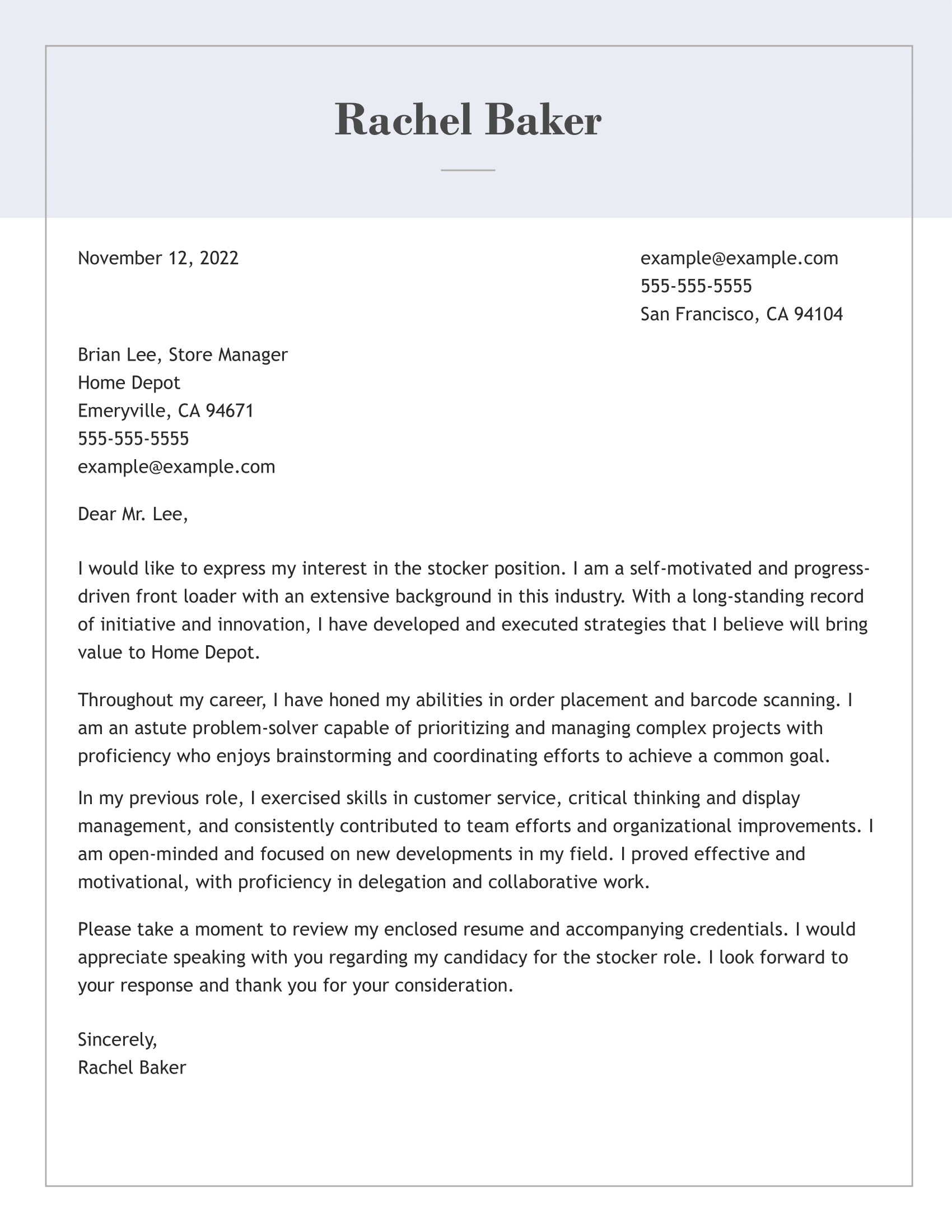 Example Of Cover Letter For Teaching from www.resume-now.com