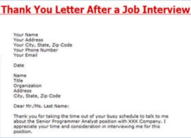 Interview Sample Thank You Letter After Job Rejection from www.resume-now.com