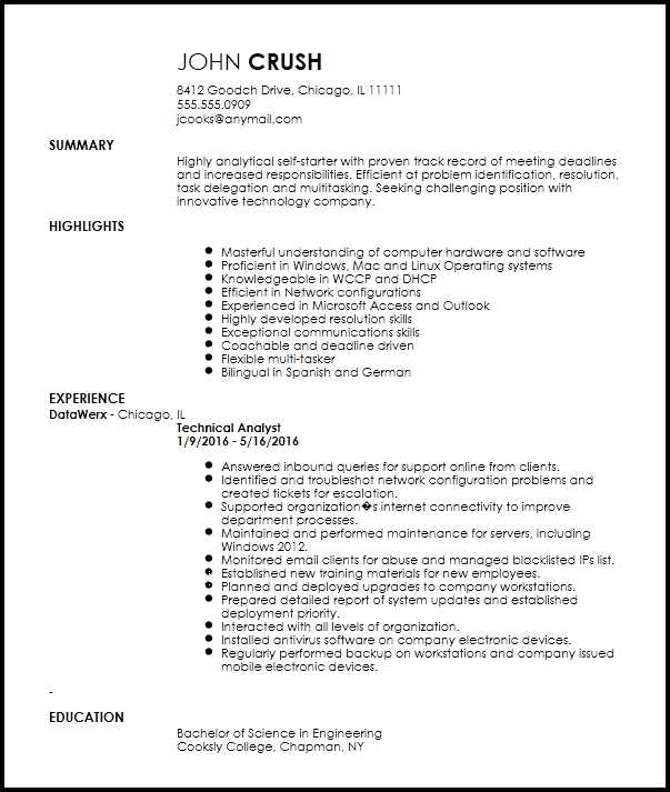 how to write bilingual in a resume